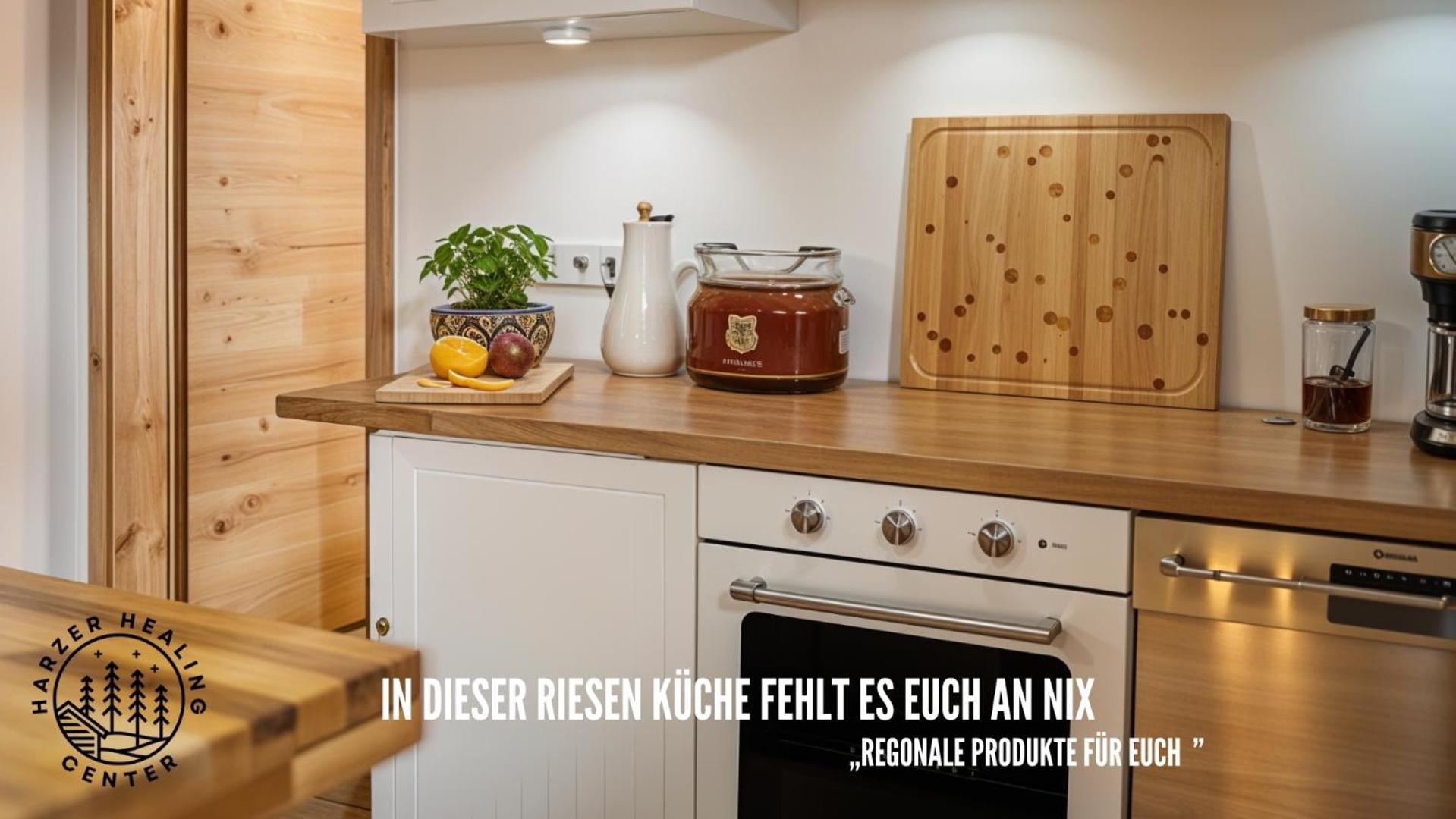 Harzer Healing Center 2024 Gemuetliche Landhauswohnung Mit Fussbodenheizung,Xxl Kochinsel,Xxl Regenduschen,Modern,Hochwertig,Persoenlich,Vollausgestattet Elbingerode  Bagian luar foto
