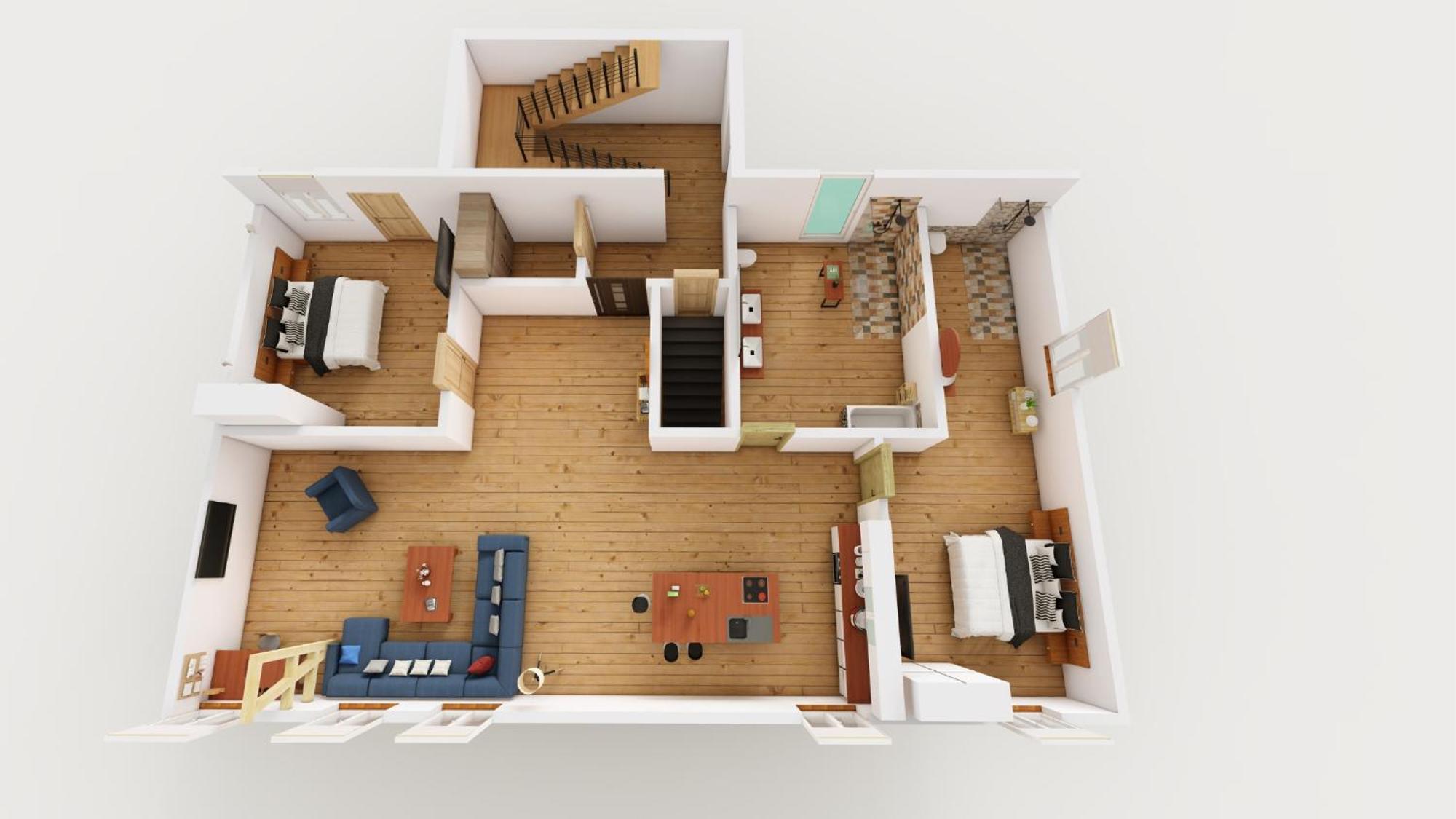 Harzer Healing Center 2024 Gemuetliche Landhauswohnung Mit Fussbodenheizung,Xxl Kochinsel,Xxl Regenduschen,Modern,Hochwertig,Persoenlich,Vollausgestattet Elbingerode  Bagian luar foto